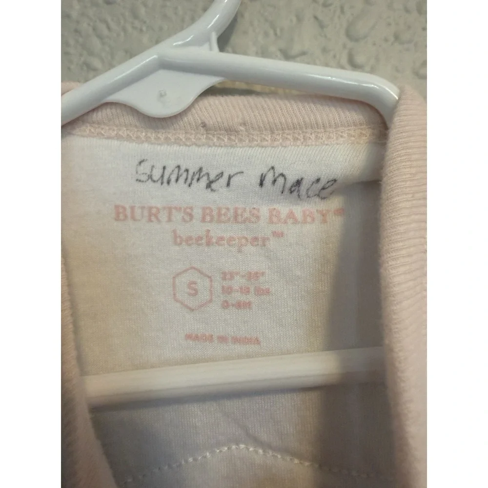 Burt's Bees Baby Beekeeper Infant Wearable Blanket, 100% Organic Cotton Small